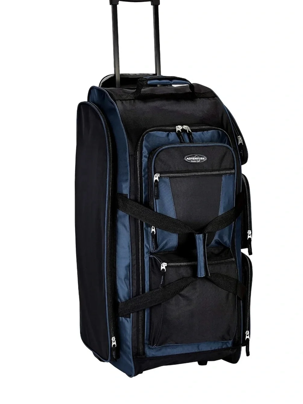 Travelers Club 30-inch Adventure Rolling Multi-Pocket Upright Luggage Duffel